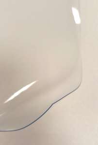 TR50/140 Transparent 0.5mm largeur 140cm